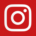 icone instagram rouge